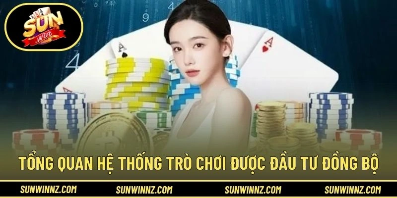 Tổng quan hệ sinh thái trò chơi được đầu tư đồng bộ